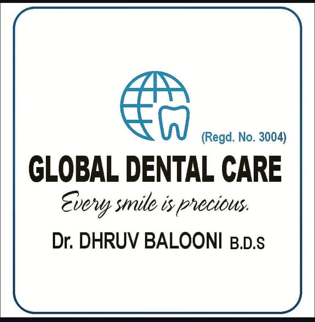 Global Dental Care official logo with Registration No. 3004